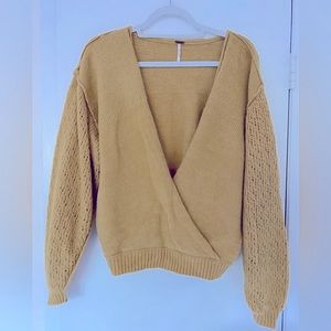 Free People That’s A Wrap Sweater